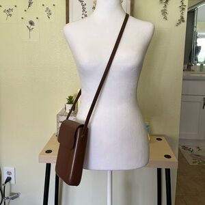 Korean Brown Crossbody Bag